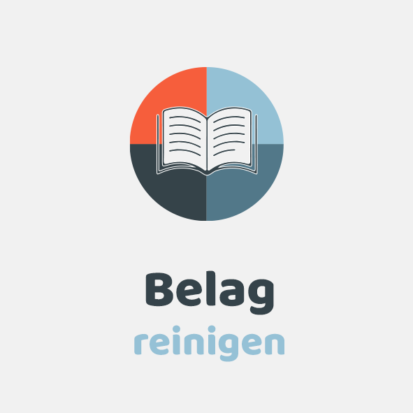 Belag reinigen