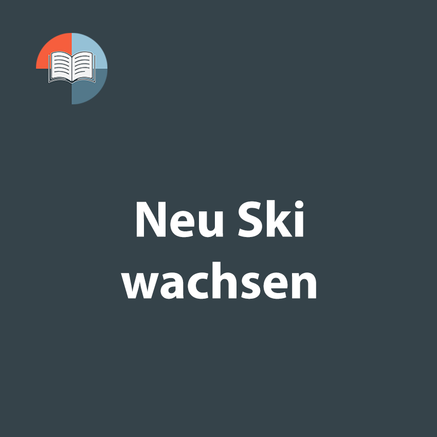Anleitung für Neu Ski wachsen
