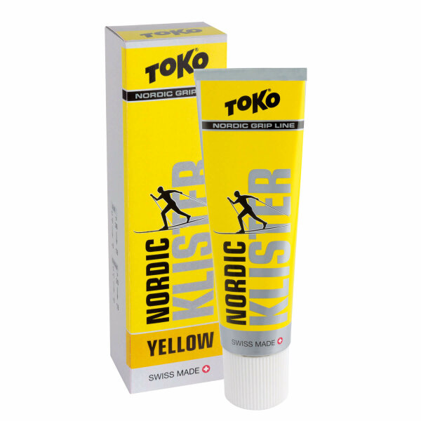 Toko Langlauf-Steigwachs Nordic Klister wet gelb +10 bis -2°C