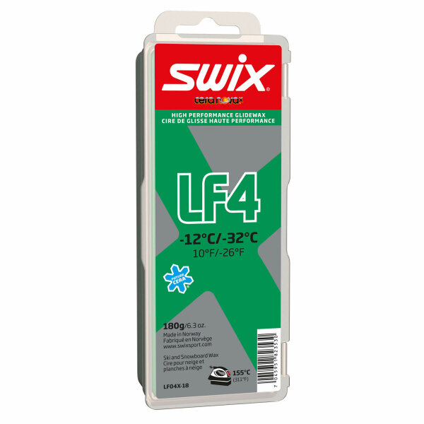 Swix Trainingswachs LF4X grün 180g Level 4