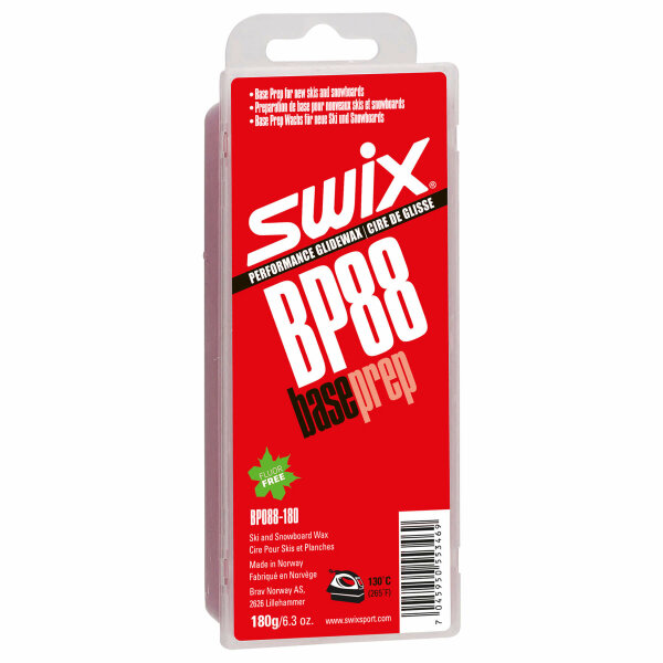 Swix Grundwachs BP88 Baseprep rot 180g Level 3