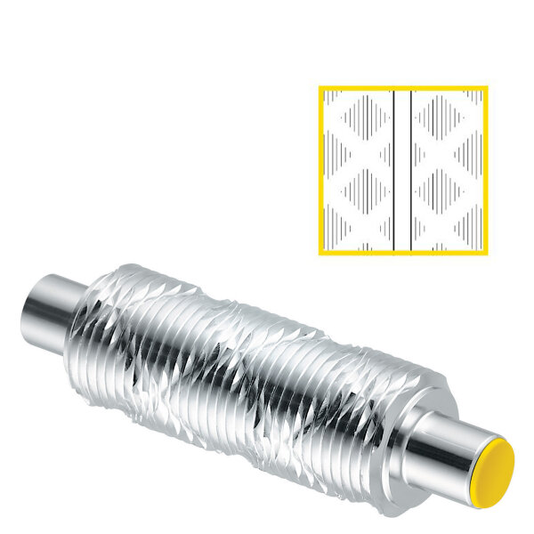 Toko Structurite Roller yellow Strukturrolle V-Struktur 1,0mm