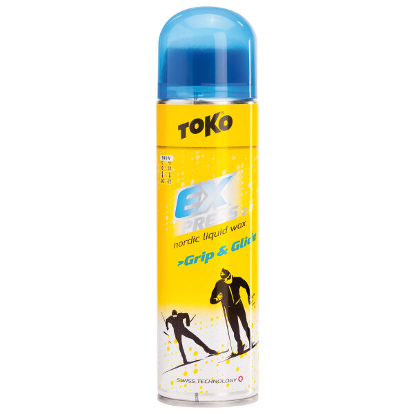 Toko Nowax-Pflegewachs Express Grip&Glide Spray fluorfrei 200ml 200ml