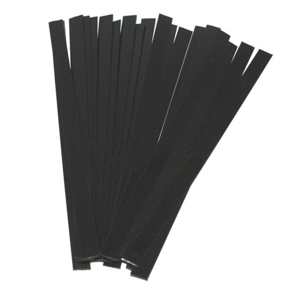 RMS-Skituning Belagsreparaturmaterial PE-Strips slim schwarz 150x8x1mm 20 Strips