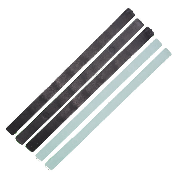 Holmenkol Belagsreparaturmaterial Repair-Strips black/transparent 170x10x2mm 3/2 Stück
