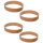 Toko Skistopper-Fixierung Stopper Band 60mm 4 Stück