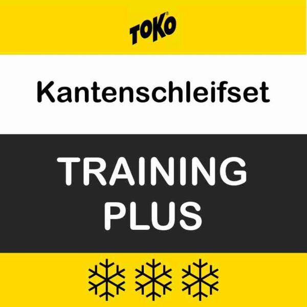 Toko Skikanten-Schleifset TRAINING PLUS LV3 Ski+Board 6-teilig