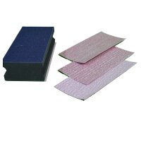 Wintersteiger Schleifpapier-Set Velcro Block plus 30 Schleifbänder