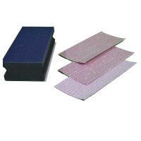 Wintersteiger Schleifpapier-Set Velcro Block plus 30...