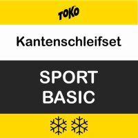 Toko Skikanten-Schleifset SPORT BASIC LV3 Ski+Board 5-teilig