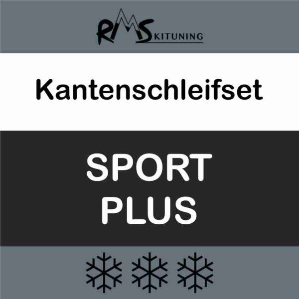 RMS Skikanten-Schleifset SPORT PLUS LV3 Ski+Board 5-teilig
