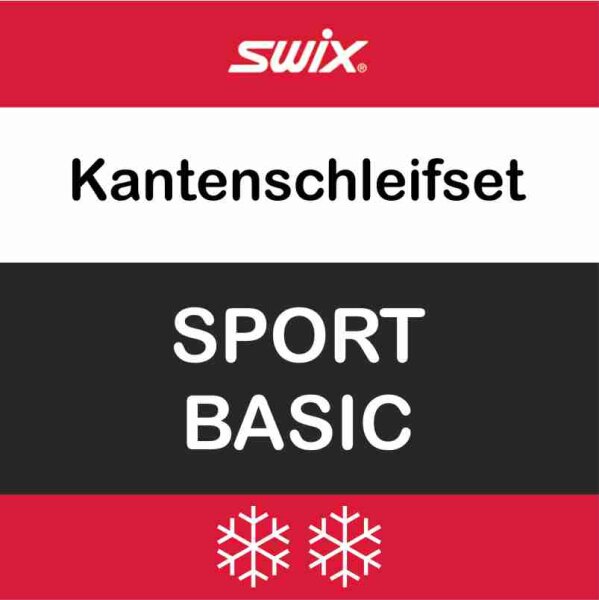 Swix Skikanten-Schleifset SPORT BASIC LV3 Ski+Board 5-teilig