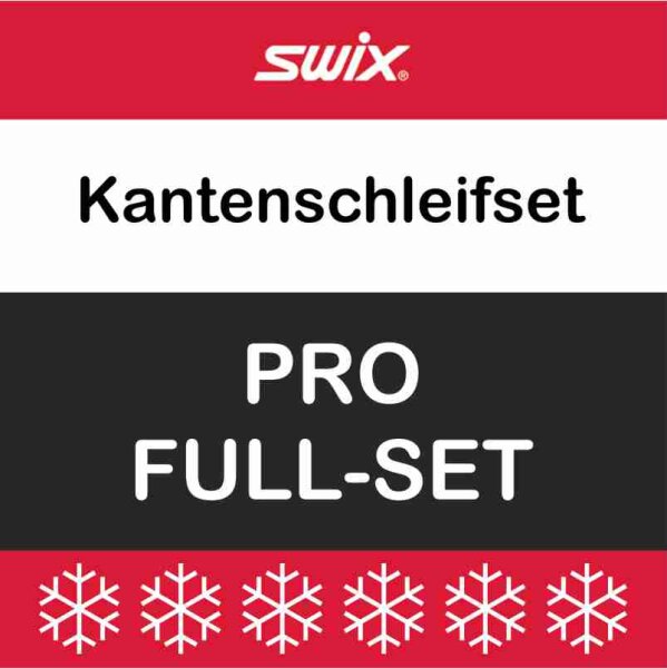 Swix Skikanten-Schleifset PRO FULL-SET LV6 Ski+Board 14-teilig