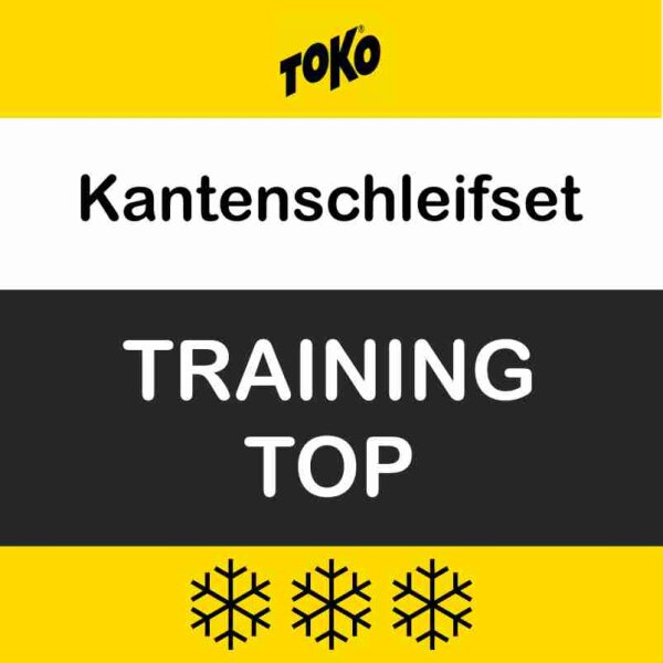 Toko Skikanten-Schleifset TRAINING TOP LV3 Ski+Board 8-teilig