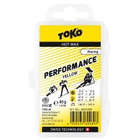 Toko Trainingswachs Performance warm gelb 40g Level 4