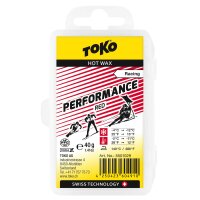 Toko Trainingswachs Performance uni rot 40g Level 4