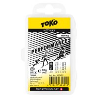 Toko Trainingswachs Performance black schwarz 40g Level 4