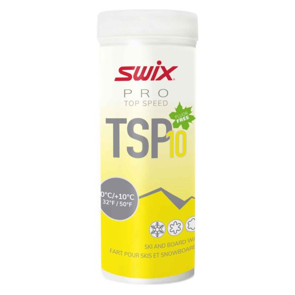 Swix TSP10 Powder gelb 40g Top-Finish Pulverwachs