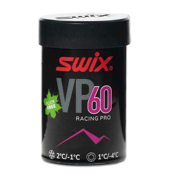 Swix Langlauf-Steigwachs VP60 Kick-Wax Pro violett-rot -2 bis -4°C