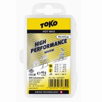 Toko Rennwachs World Cup High Performance warm gelb 40g...