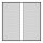 Toko Strukturrolle Structurite Roller Blue 2 Kreuzstruktur 0,5mm links