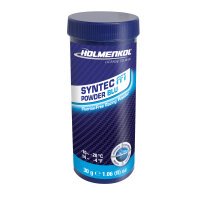 Holmenkol Skiwachs-Pulver Syntec FF1 Powder BLU 30g Level 5