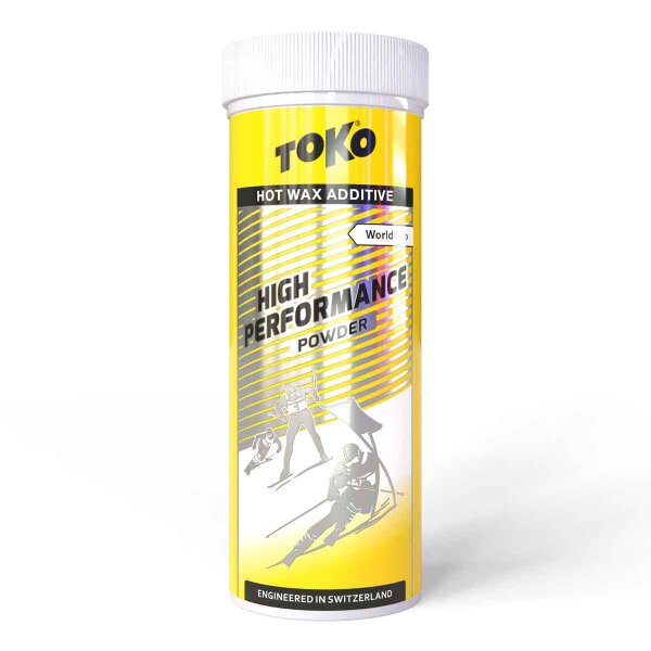 Toko Skiwachs-Pulver High Performance Powder Yellow 40g Level 5