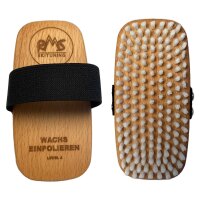 RMS Polierbürste Skibürste medium Nylon soft...