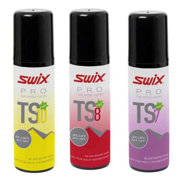 Swix Liquid-Wachsset RACE PREMIUM LV5 Universal 3-teilig FIS konform