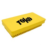 Toko Skiwachsbürste Base Brush Steel X-Fine 140x70