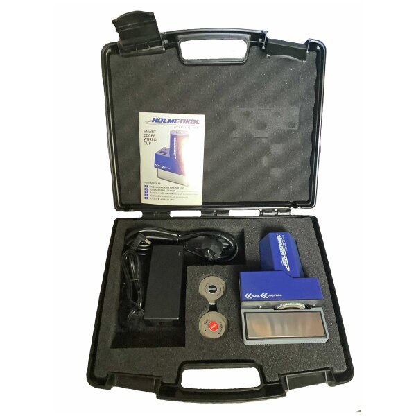 Holmenkol Smart Edger Worldcup Set blau 85-90° elektrischer Skikantenschleifer