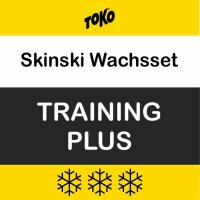 Toko Langlauf-Wachset TRAINING PLUS LV3 Skin 15-teilig