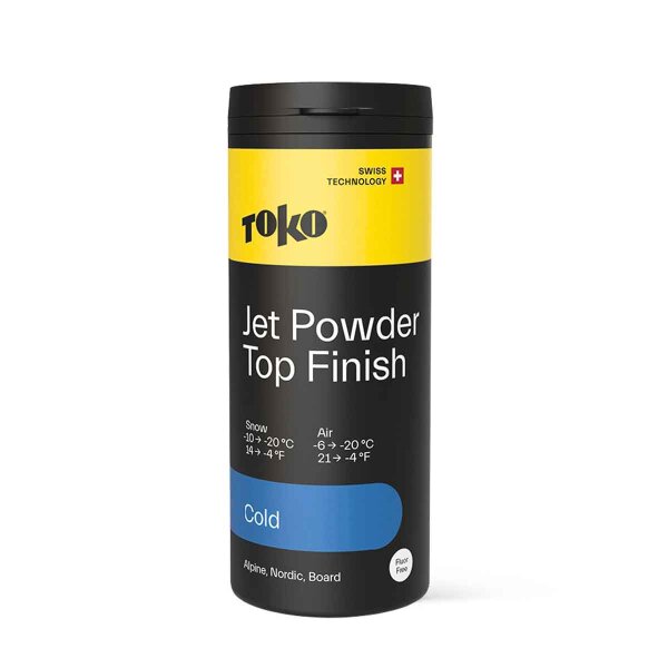 Toko Jet Powder Top Finish Cold blau 30g Top-Finish Pulverwachs