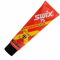 Swix Langlauf-Steigwachs KX75 Klister extra wet gelb-rot...