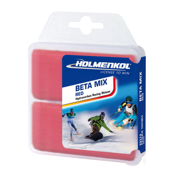 Holmenkol Skiwachs Betamix rot 70g Level 3