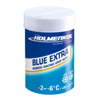 Holmenkol Langlauf-Steigwachs Grip Wax blau extra -2 bis...