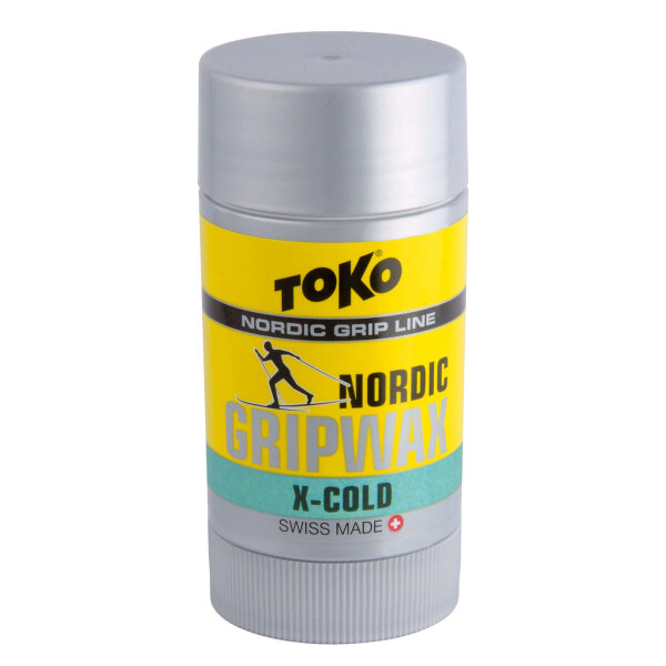 Toko Langlauf-Steigwachs Nordic Grip Wax X-Cold grün spezial -12 bis -30°C