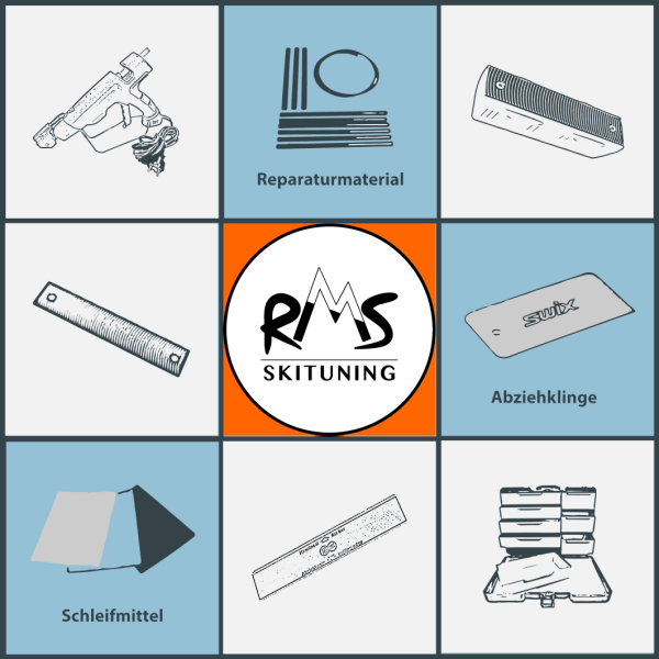 RMS Belags-Reparaturset PRO BASIC LV3 Universal 12-teilig