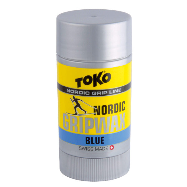 Toko Langlauf-Steigwachs Nordic GripWax cold blau -7 bis -30°C