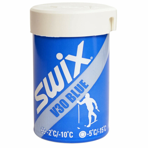 Swix Langlauf-Steigwachs V30 Hartwachs blau -2 bis -15°C